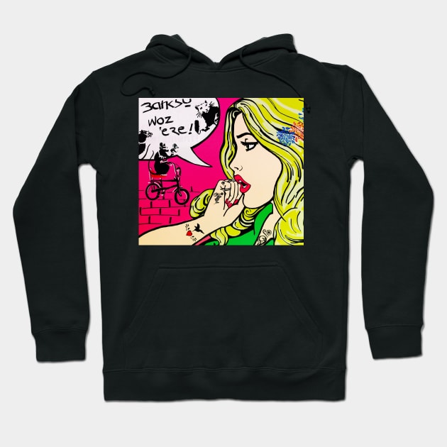 Banksy vs Pop Art Hoodie by Mabbatt